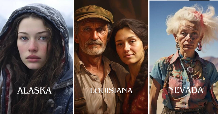 If U.S. States Were Real People – AI Brings Them to Life